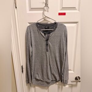 Mens Grayers Long Sleeve Henley Shirt